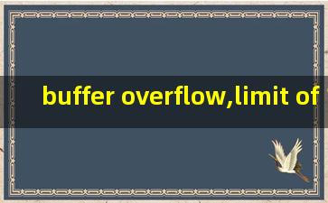 buffer overflow,limit of 10000